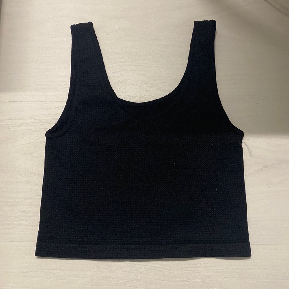 Black Crop Top